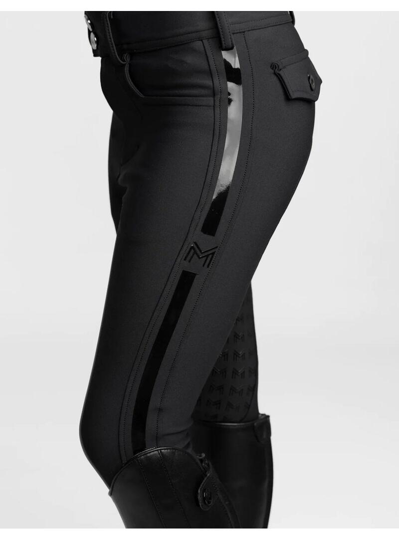 Pantalón Maximilian Reflectante Junior-Negro