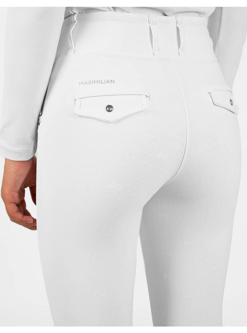 Leggings Maximilian Pro Riding Junior- Blanco