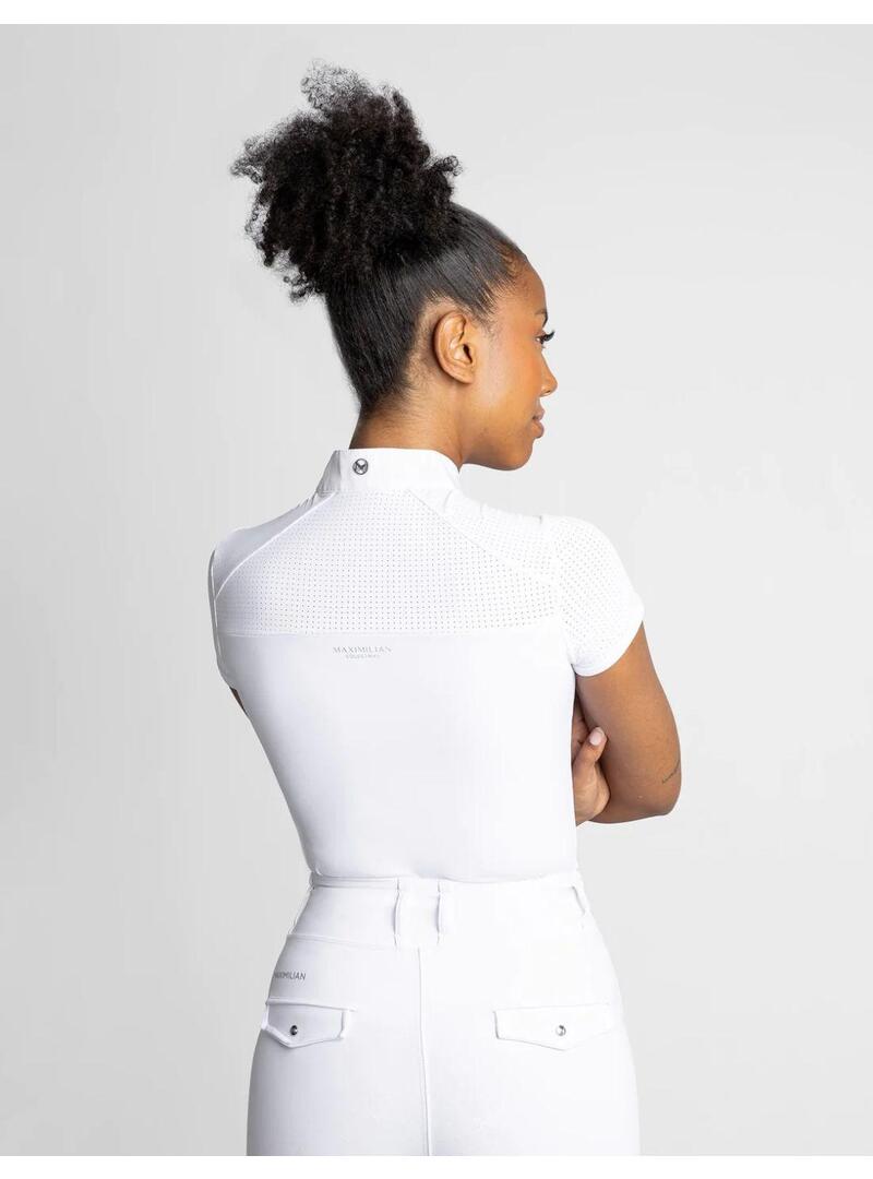 Polo Concurso Air Maximilian Mujer -Blanco