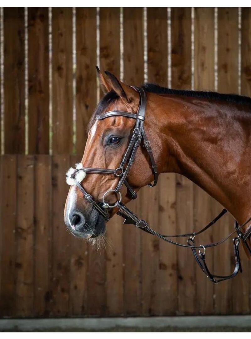 Cabezada con Muserola Figura 8 DY'ON Marrón