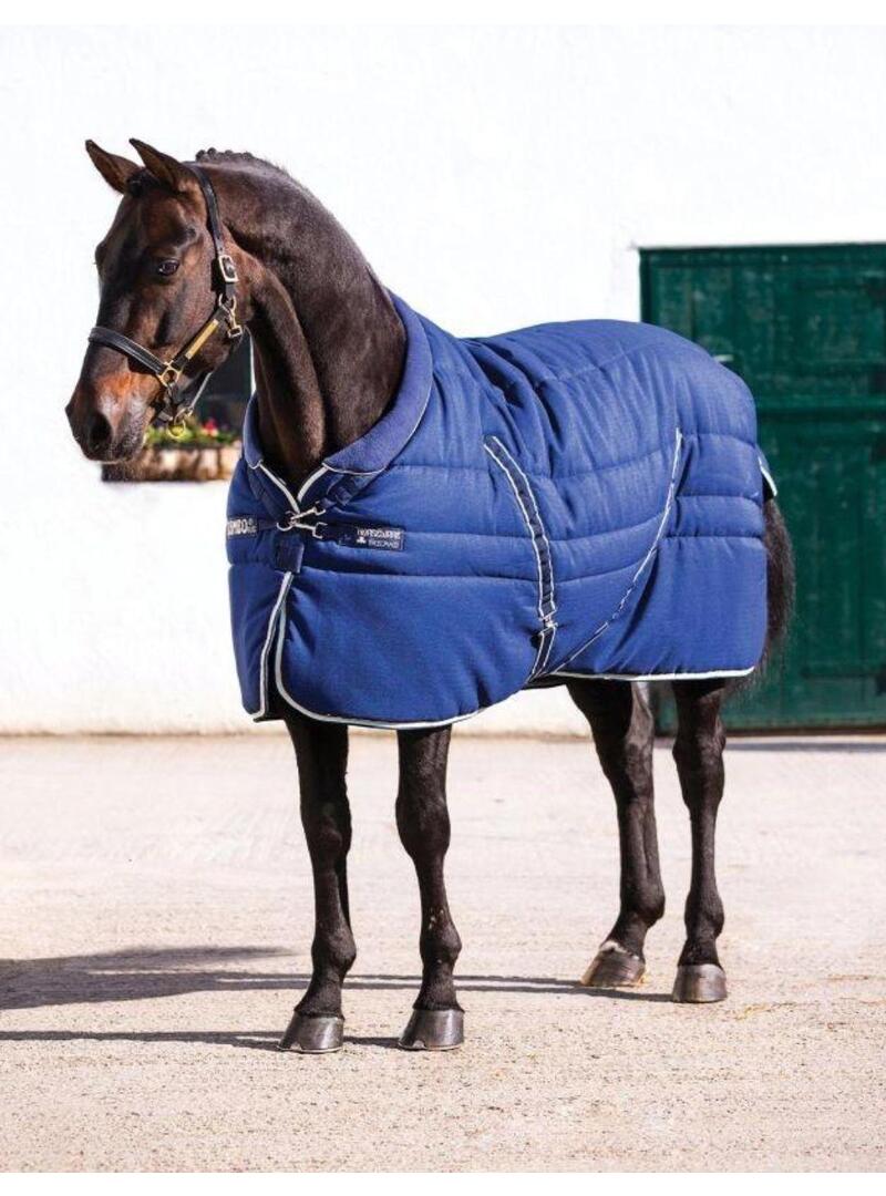 Manta Rambo Cosy Cuadra Heavey (400gr) Marino/Beige