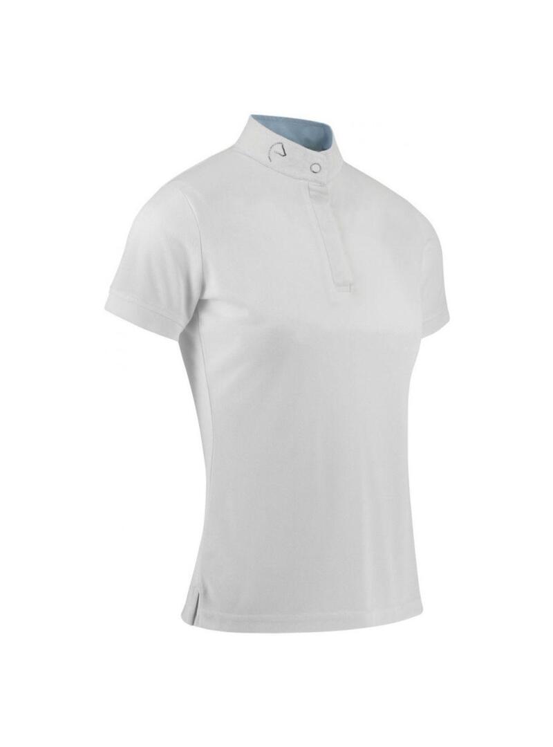 Polo de Malla Equithème 'Betty' Blanco