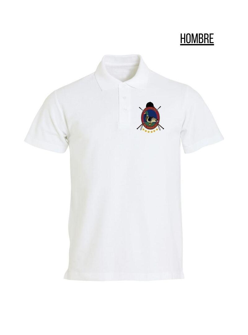 Polo Hombre Os Parrulos Blanco