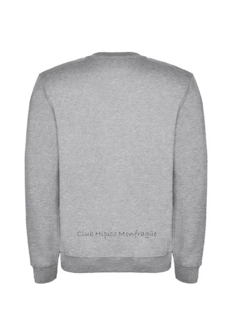 Sudadera Clásica Junior Monfragüe Gris