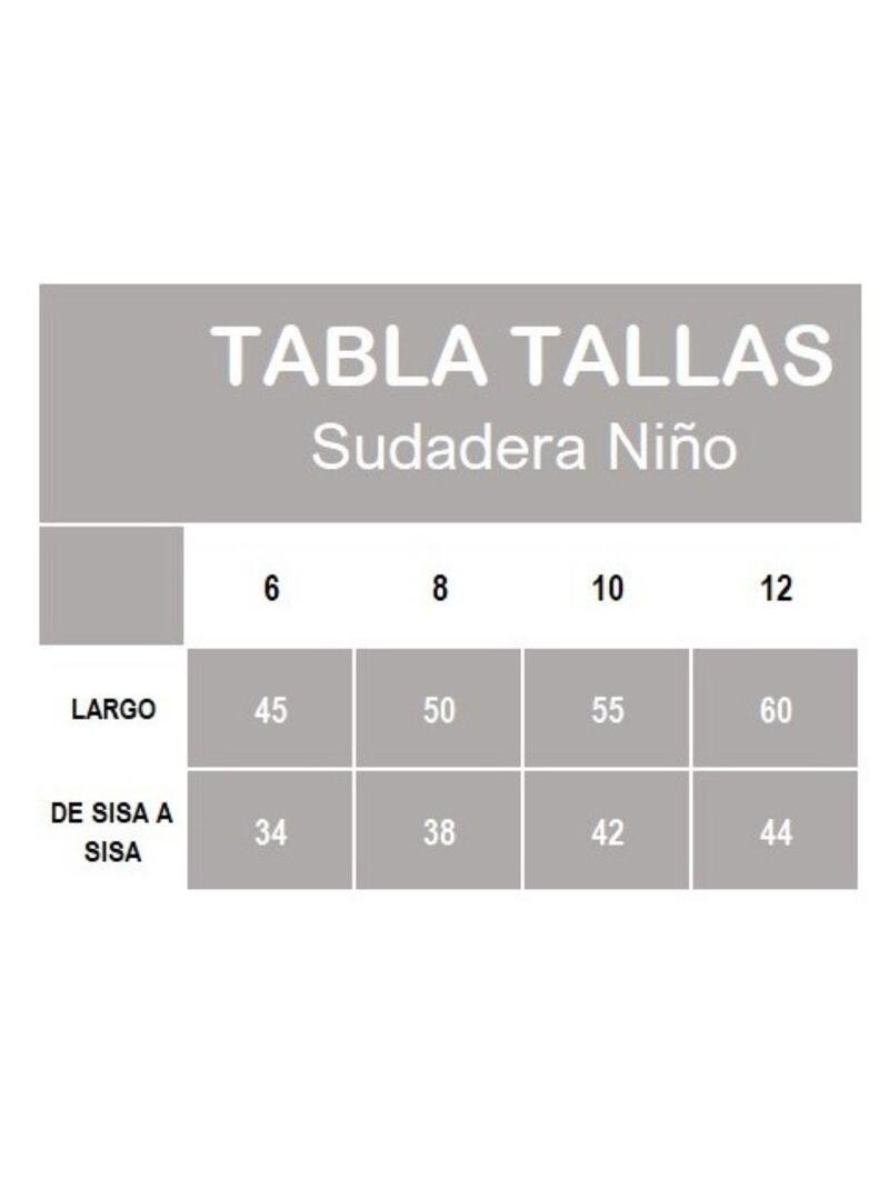 Sudadera con Capucha Junior San Cosme Gris