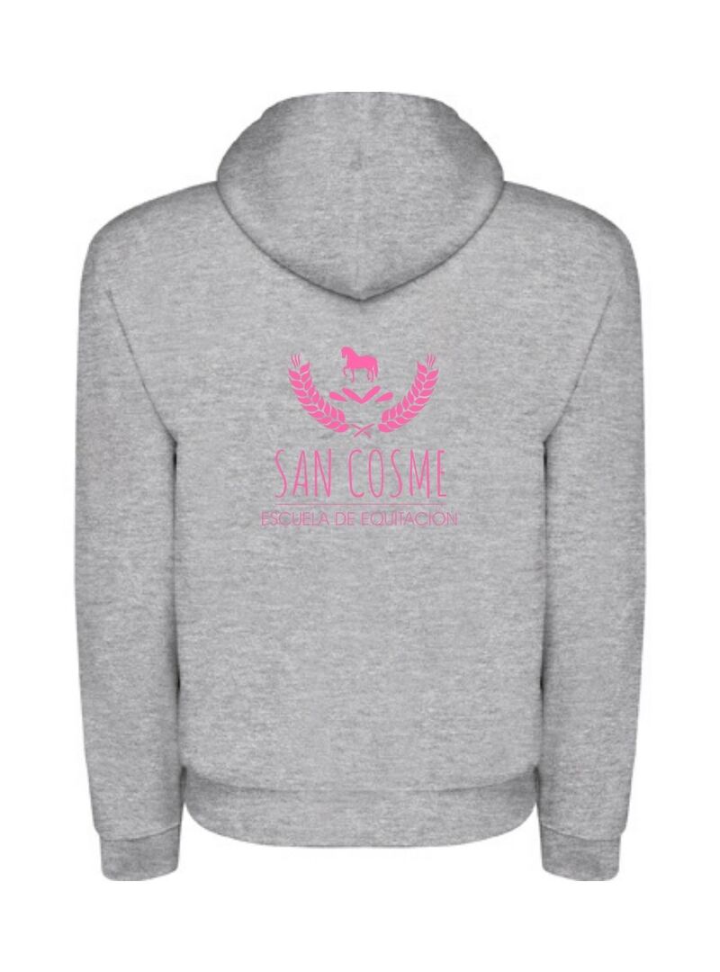 Sudadera con Capucha Junior San Cosme Gris