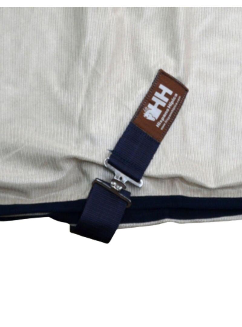 Manta HH Antimoscas Con Cubrecuello Gris/Marino