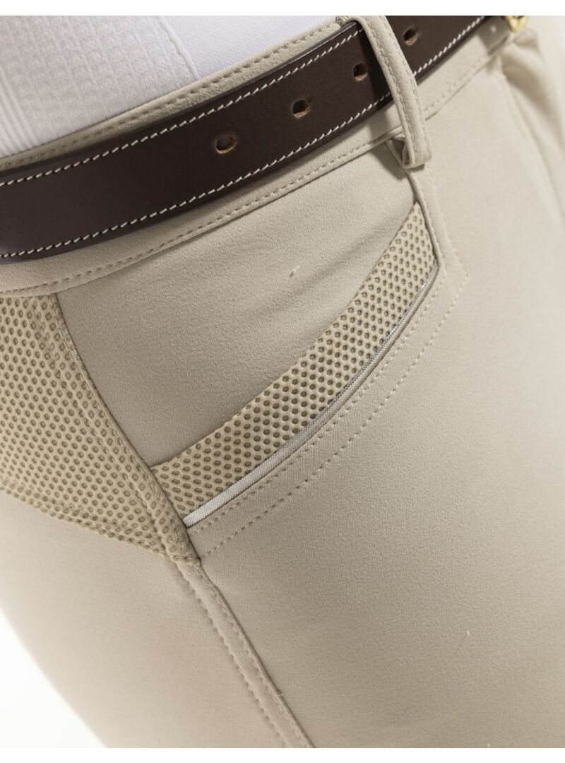 Pantalón Equitheme 'Kendall' Culera Silicona Beige