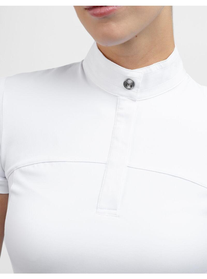 Polo Concurso Manga Corta Era Maximilian Blanco