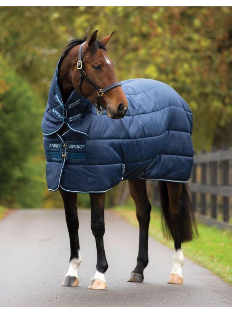 Manta Amigo Insulator Cuadra Cuello 350gr Marino