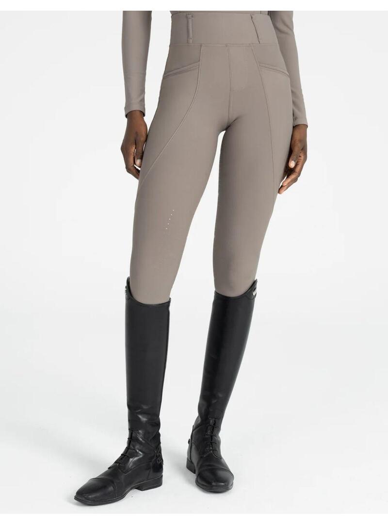 Mallas Pro Riding Full Grip Mujer Maximilian Taupe