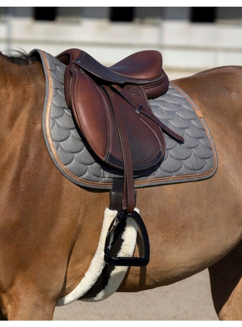 Mantilla Equithème "Khadi" Gris Oscuro