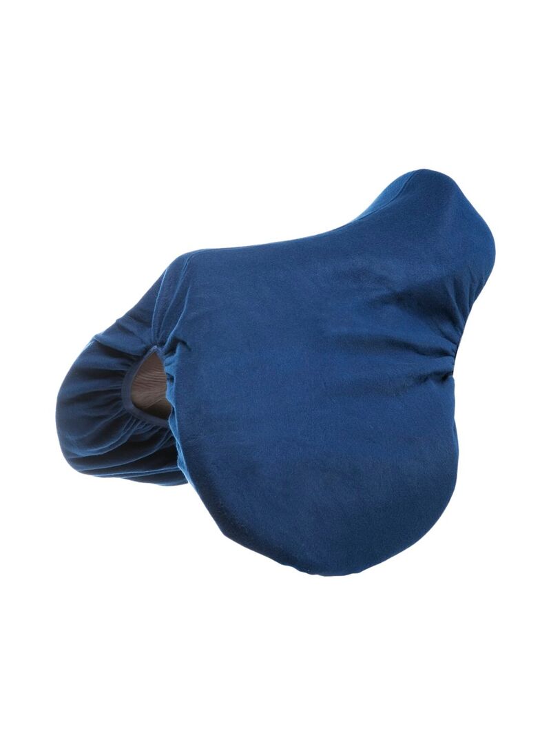 Funda de Silla Equithème de Fibras Polares Negro