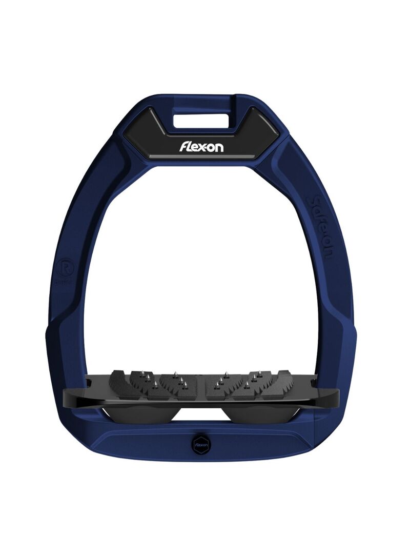 Estribo Safe-On Adulto Flex-on Ultra-Grip Inclinado Negro/Negro/Negro