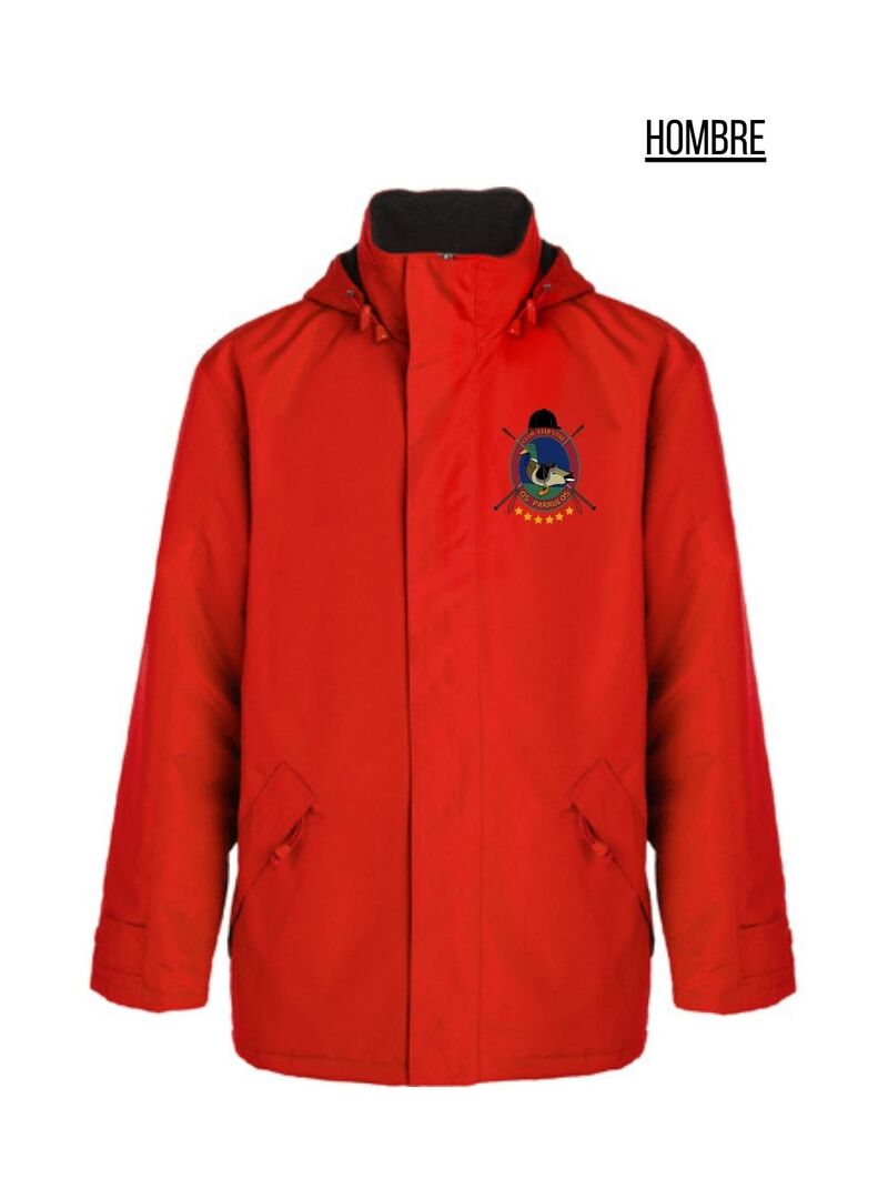 Cazadora Hombre Os Parrulos Rojo