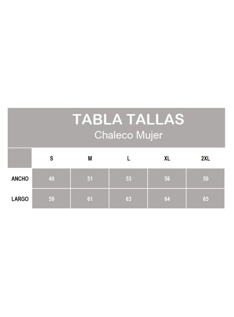 Chaleco Mujer Granxa do Souto Marino