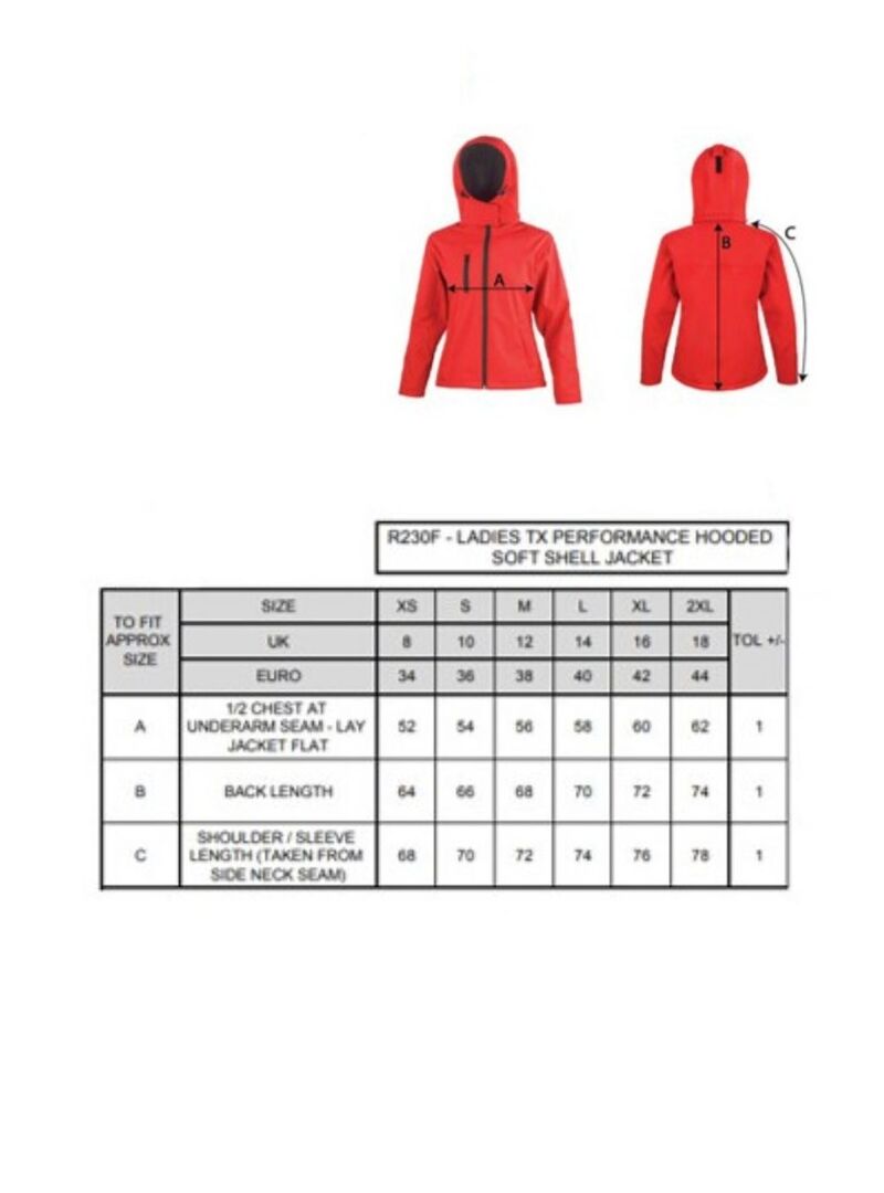 Chaqueta Mujer Softshell Granxa do Souto Marino