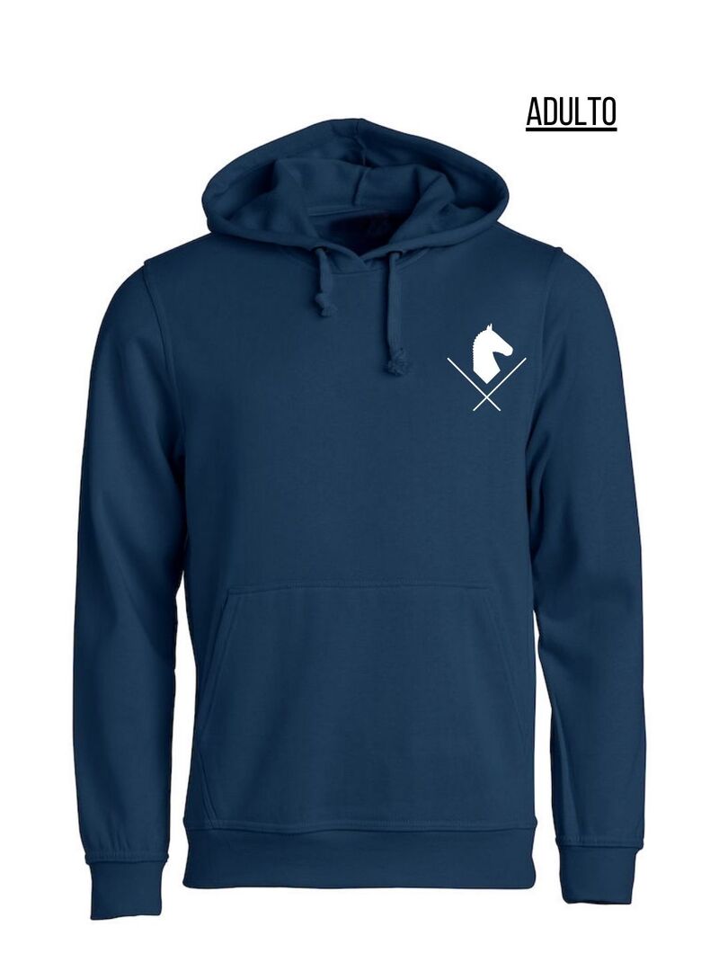 Sudadera con Capucha Adulto Rías Baixas Marino