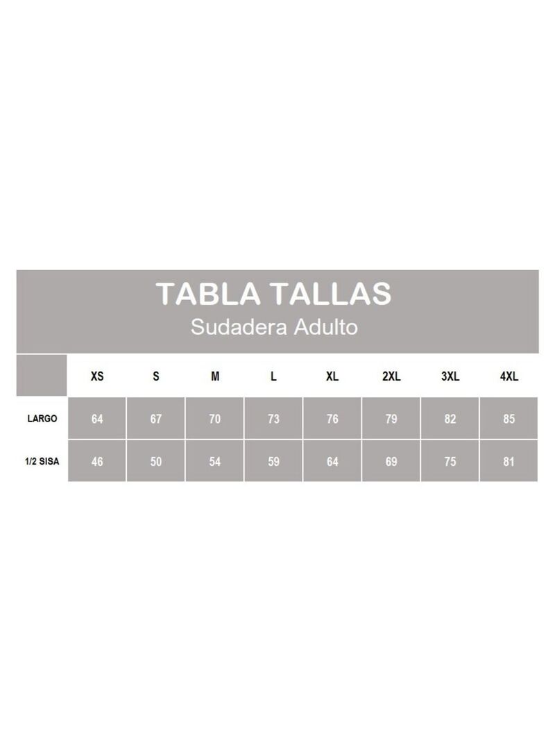 Sudadera con Capucha Adulto Rías Baixas Marino