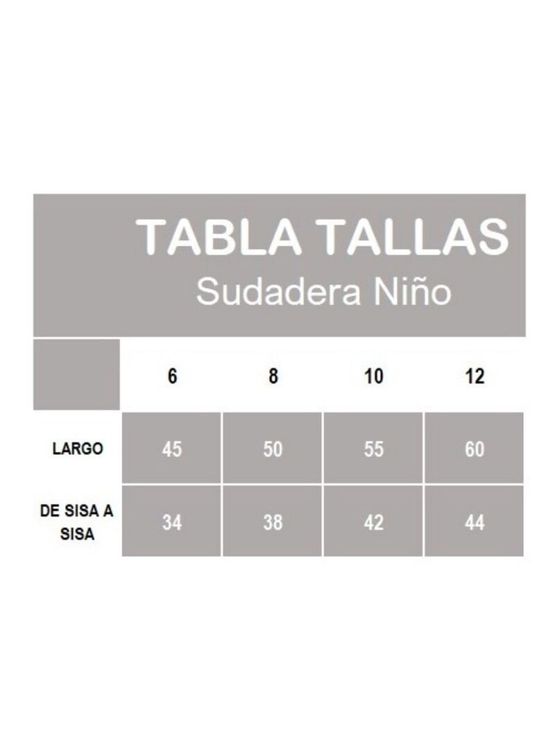 Sudadera con Capucha Junior Niños Rías Baixas Marino