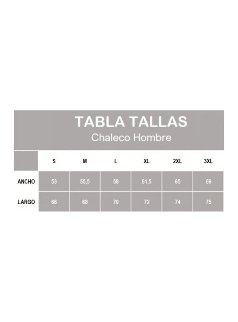 Chaleco Hombre Centro Ecuestre Pinteño Marino