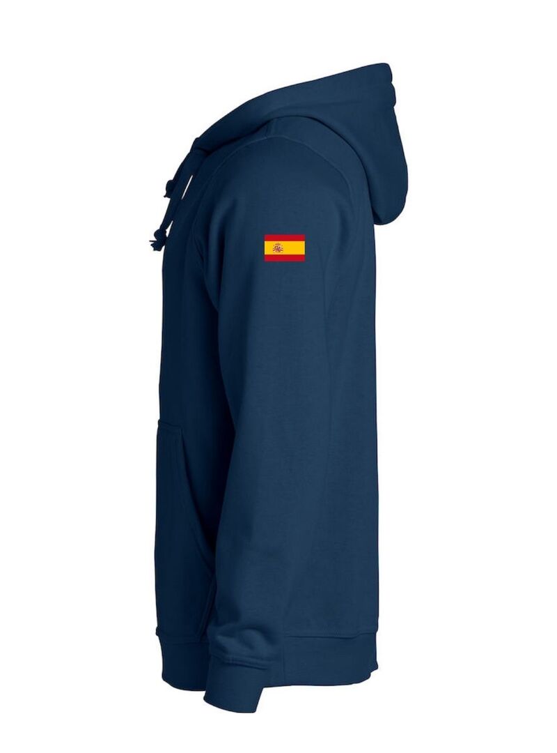 Sudadera con Capucha Junior Equitación Meres Marino