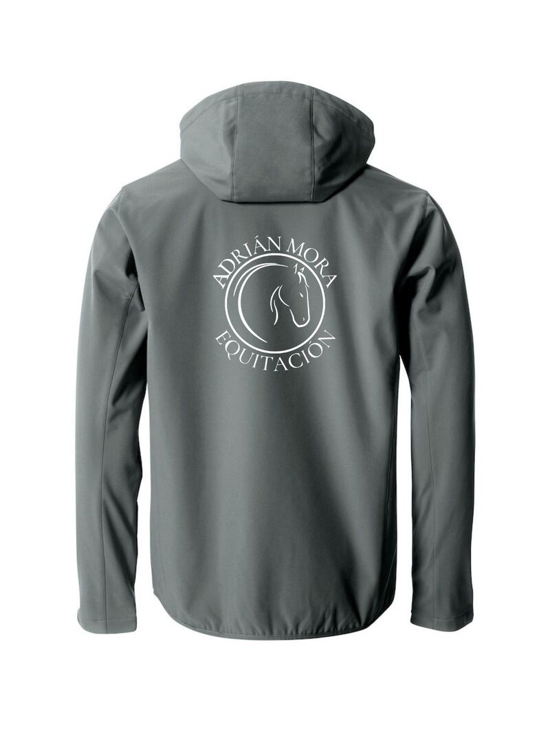 Chaqueta Softshell Mujer Adrián Mora Gris