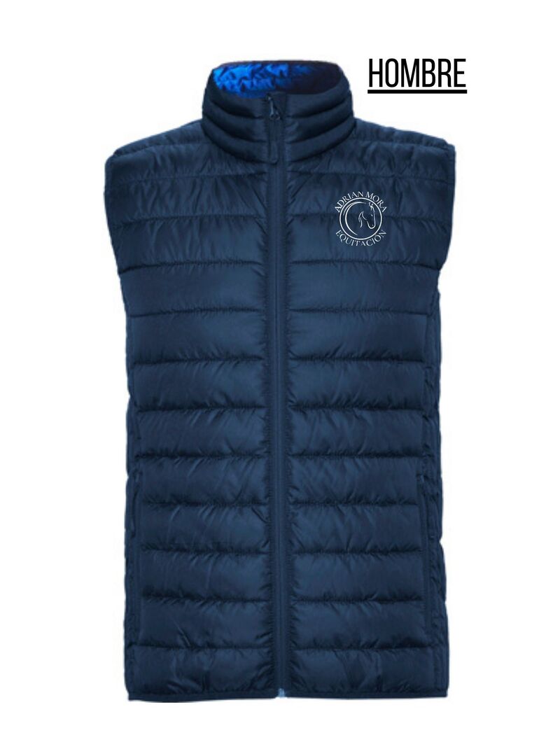 Chaleco Hombre Adrián Mora Marino