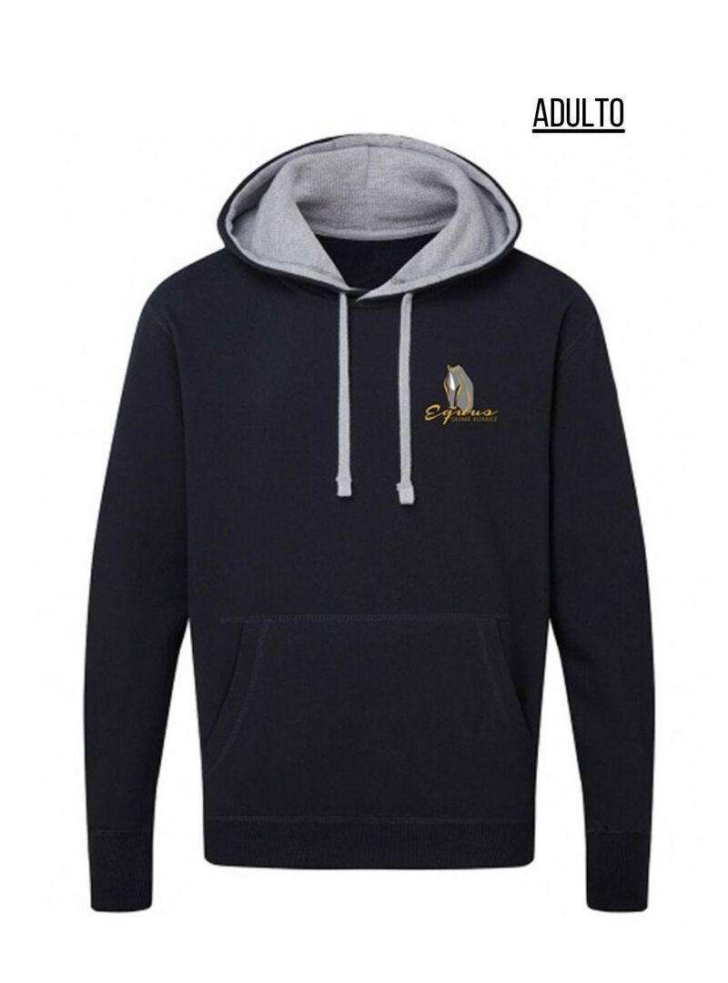 Sudadera Adulto con Capucha Equus Jaime Suárez Marino