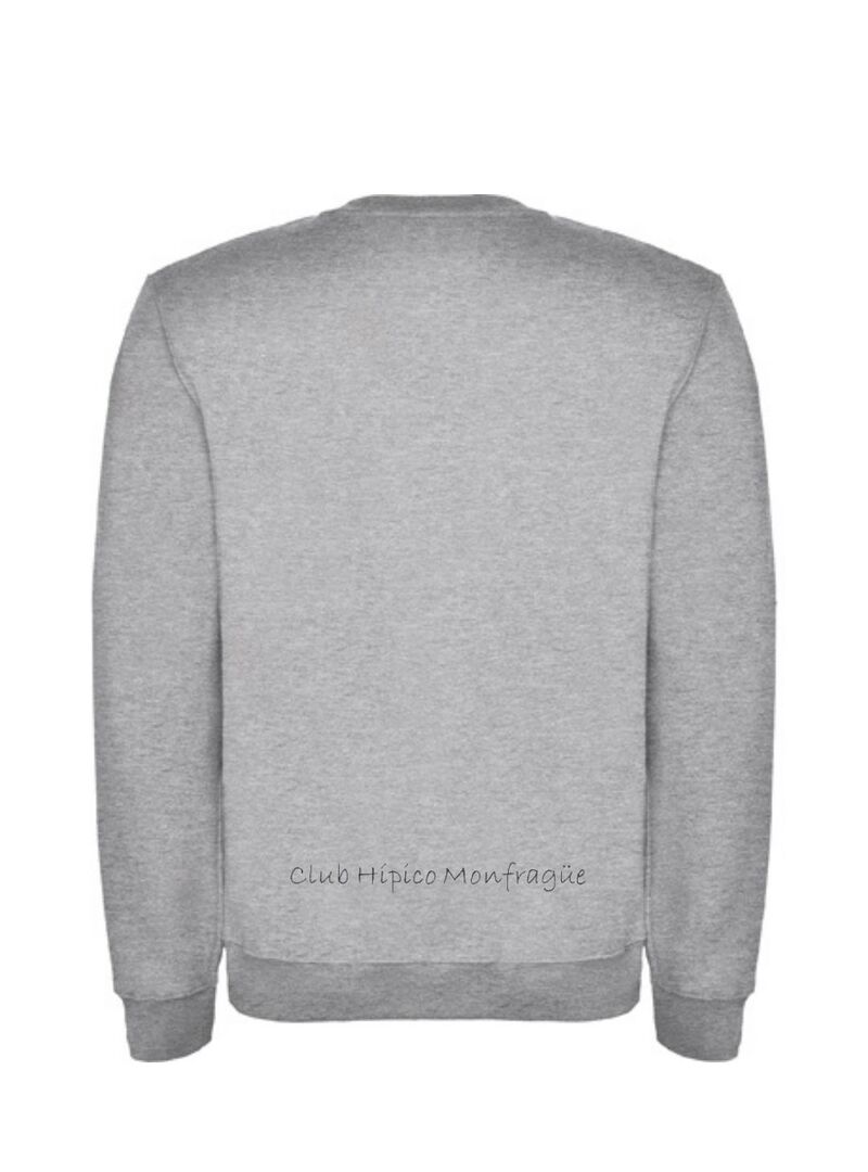 Sudadera Clásica Adulto Monfragüe Gris