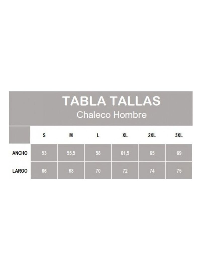 Chaleco Hombre Federación Hípica Asturiana