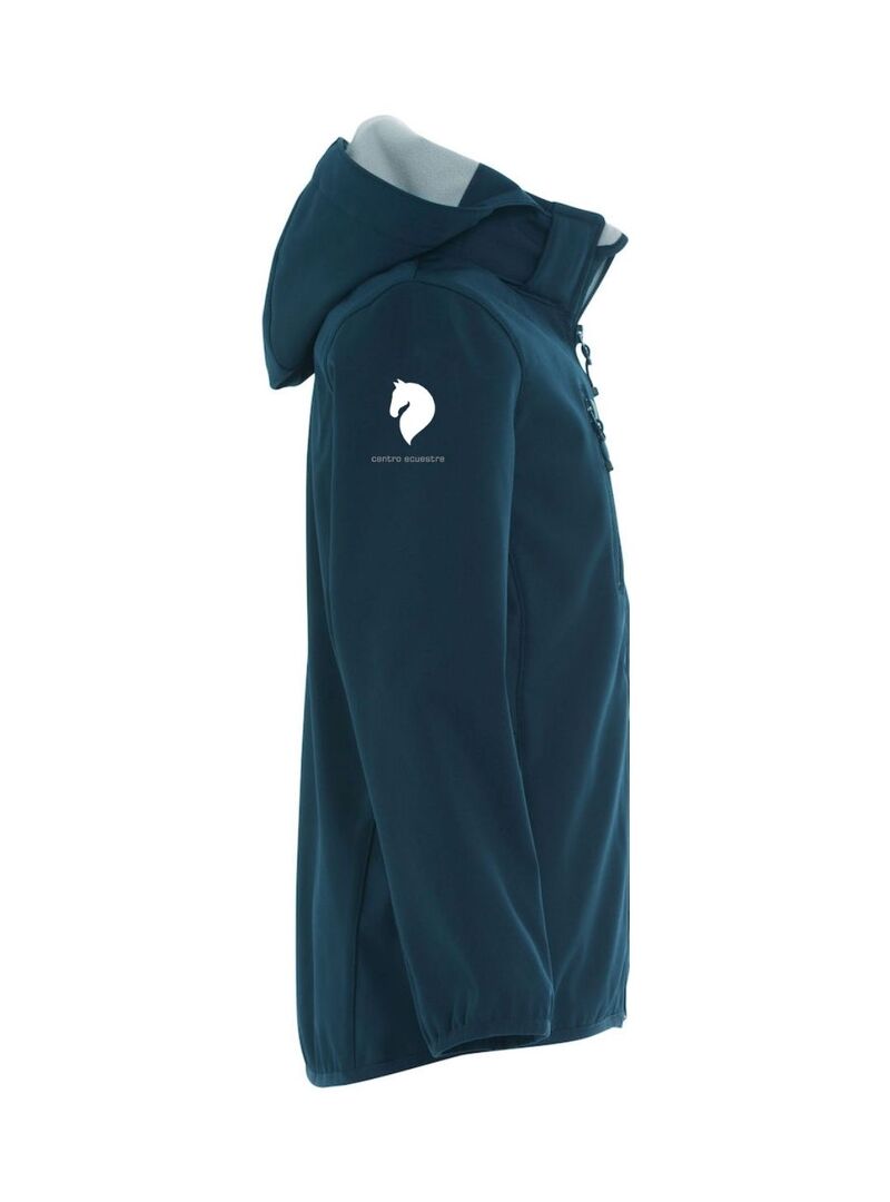 Chaqueta Mujer Softshell Xabi Blanco Marino