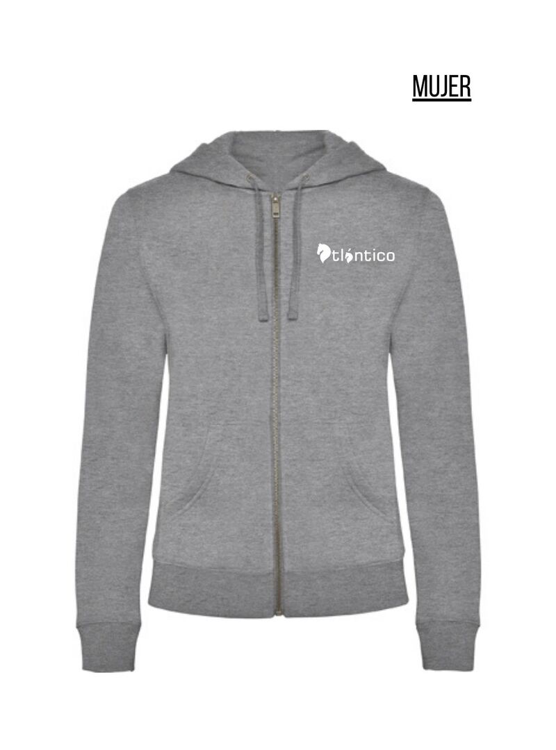 Sudadera Mujer Xabi Blanco (Opción 1) Gris