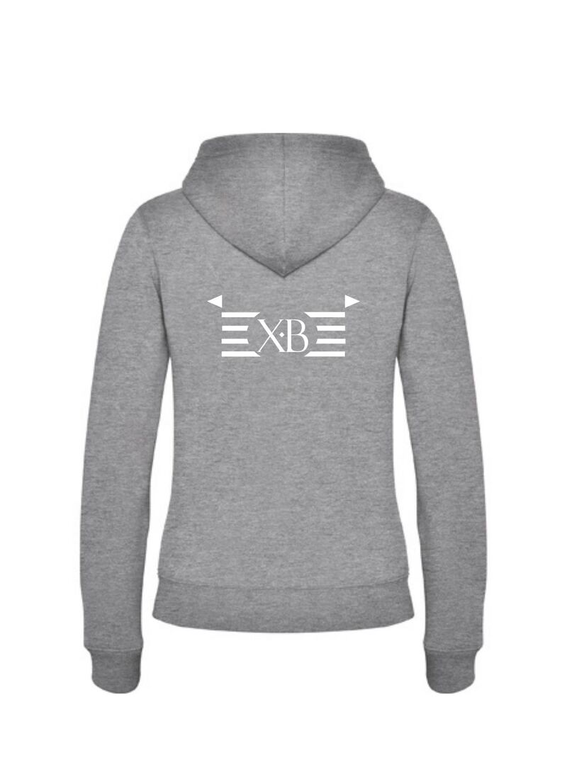 Sudadera Mujer Xabi Blanco (Opción 1) Gris
