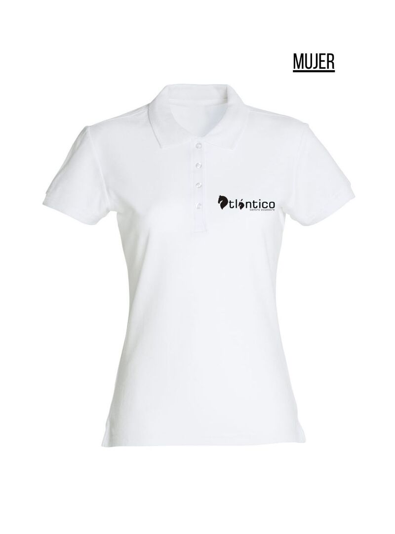 Polo Mujer Xabi Blanco Blanco