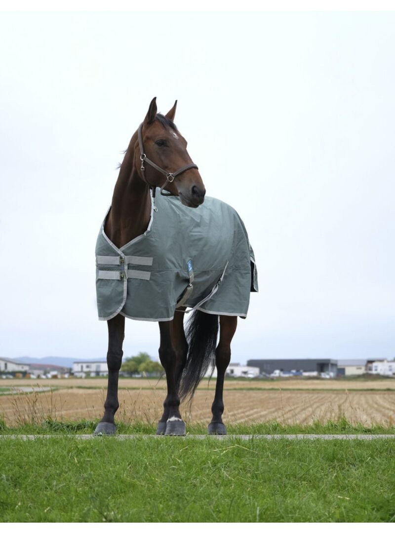 Manta de exterior Equithème "Tyrex 600D" 0 gr Marino