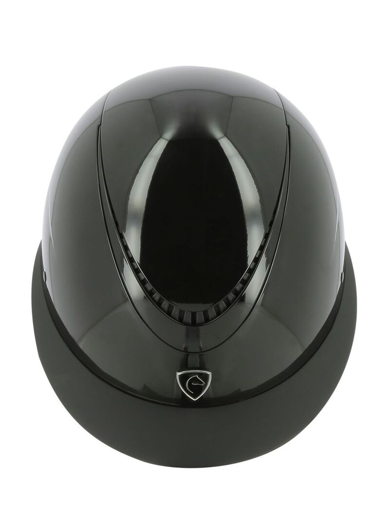 Casco Equithème “Wings” Negro Brillante