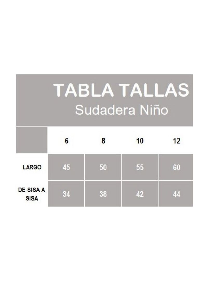 Sudadera con Capucha Junior ESTABLOS VIGO Gris-Logo Negro