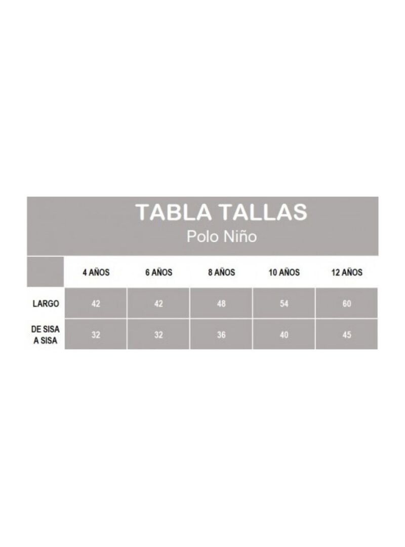 Polo Junior ESTABLOS VIGO Gris-Logo Negro