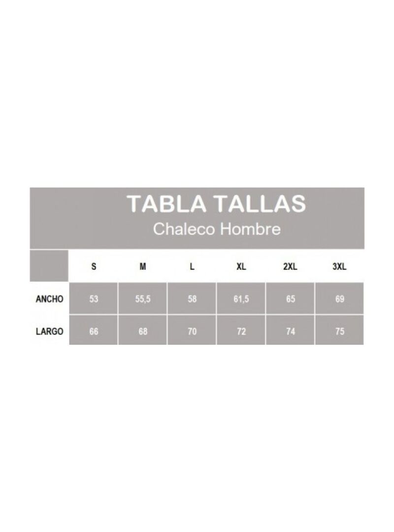 Chaleco Hombre JC Marino