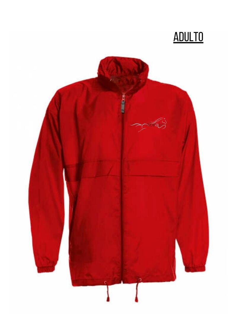 Chubasquero Adulto ABRAIN Rojo
