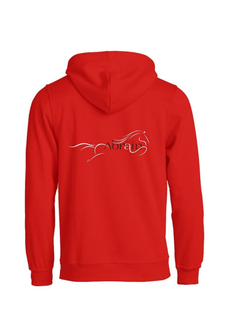 Sudadera con Capucha Adulto ABRAIN Rojo