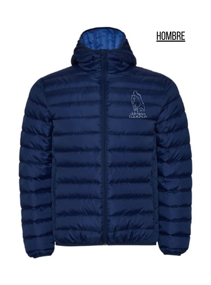 Bomber Hombre Capucha EQUIGALIA Marino