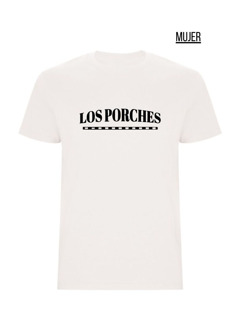 Camiseta Mujer PORCHES Blanco