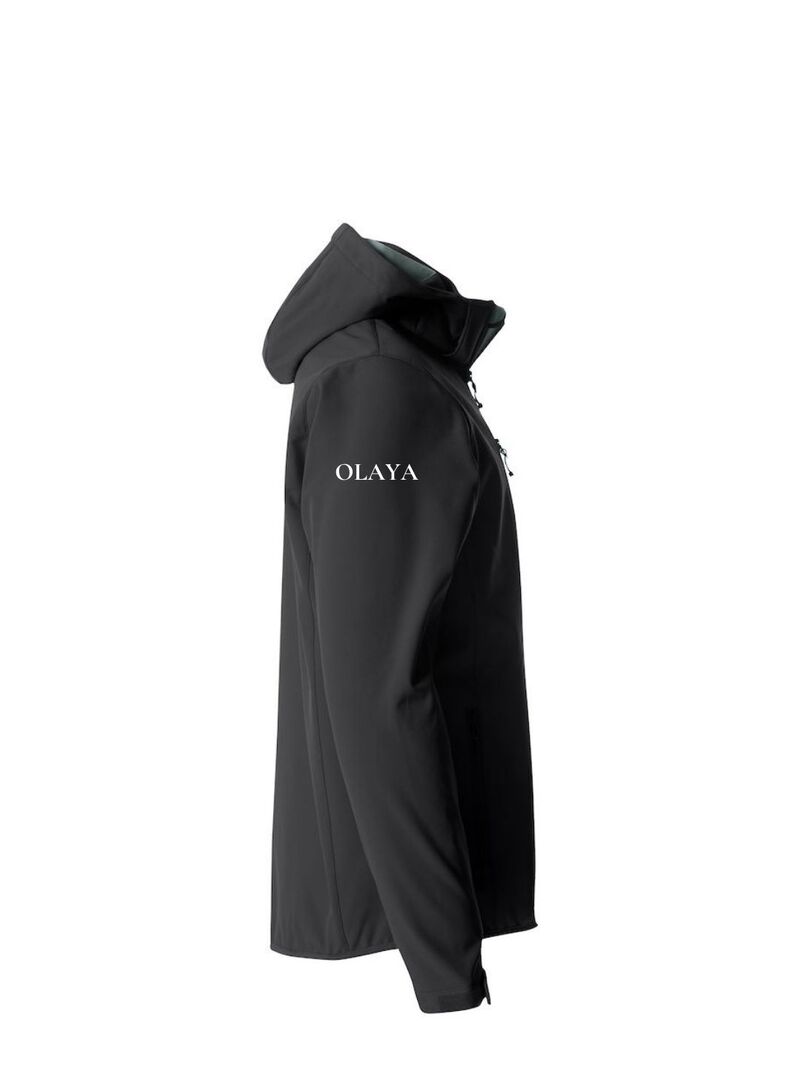 Chaqueta Hombre Softshell MANZANEDA Negro