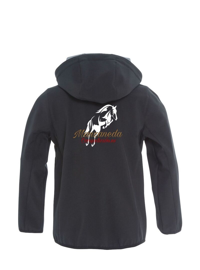 Chaqueta Mujer Softshell MANZANEDA Negro