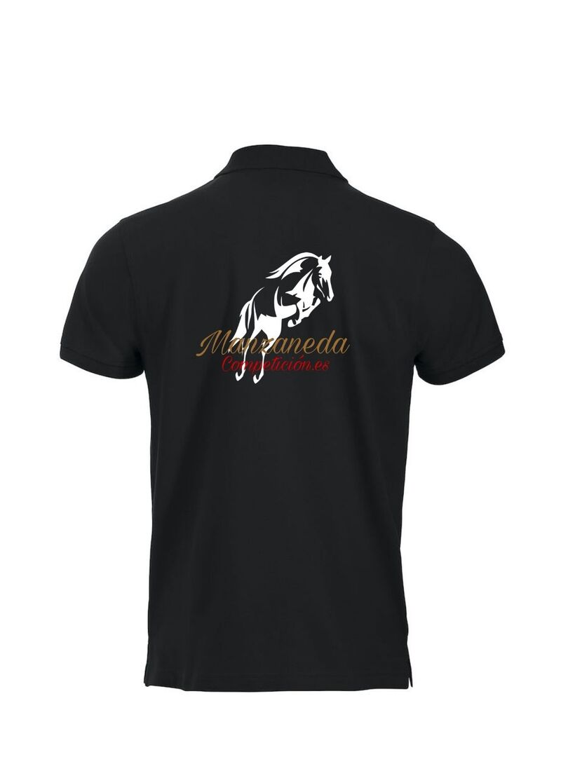 Polo Junior MANZANEDA Negro