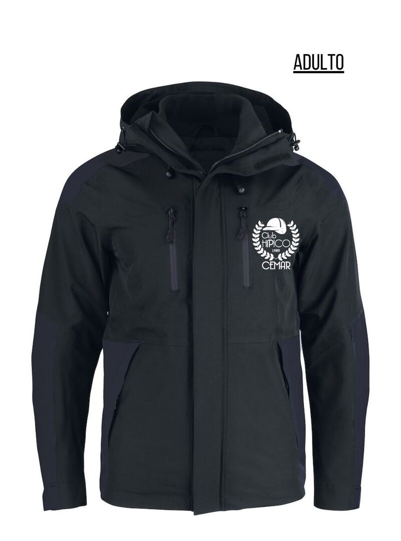 Chaqueta Trekking Adulto CEMAR Marino