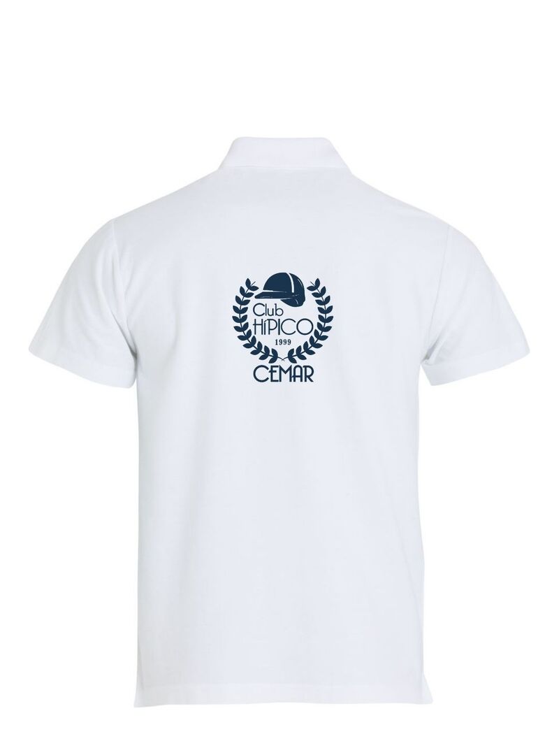 Polo Hombre CEMAR Blanco