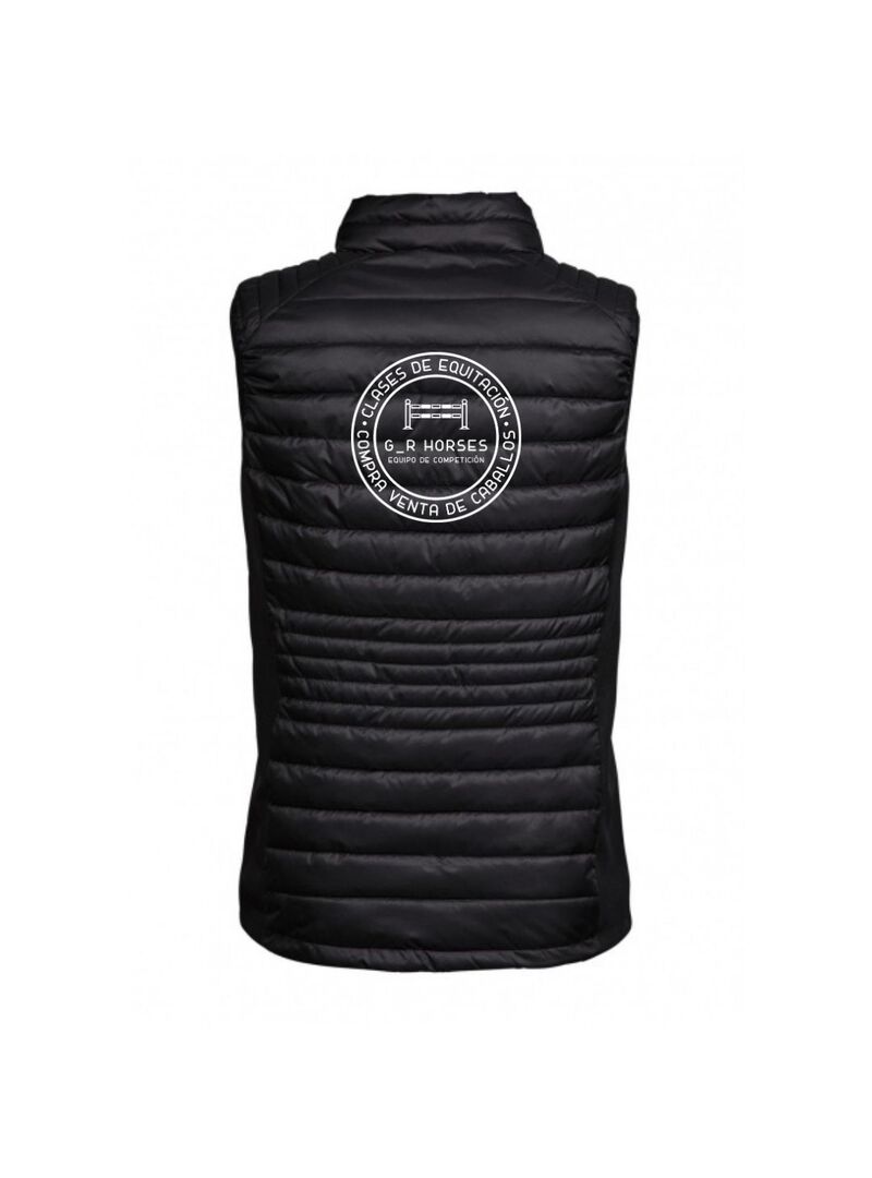 Chaleco Mujer Opción 1 G_RHORSES Negro